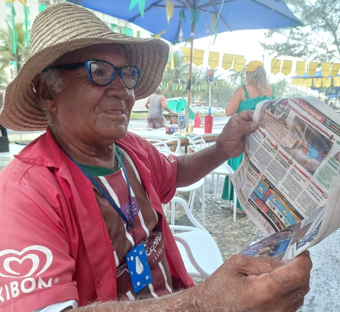 Adilson trabalhava há mais de 50 anos na Praia da Barra e faria aniversário em agosto