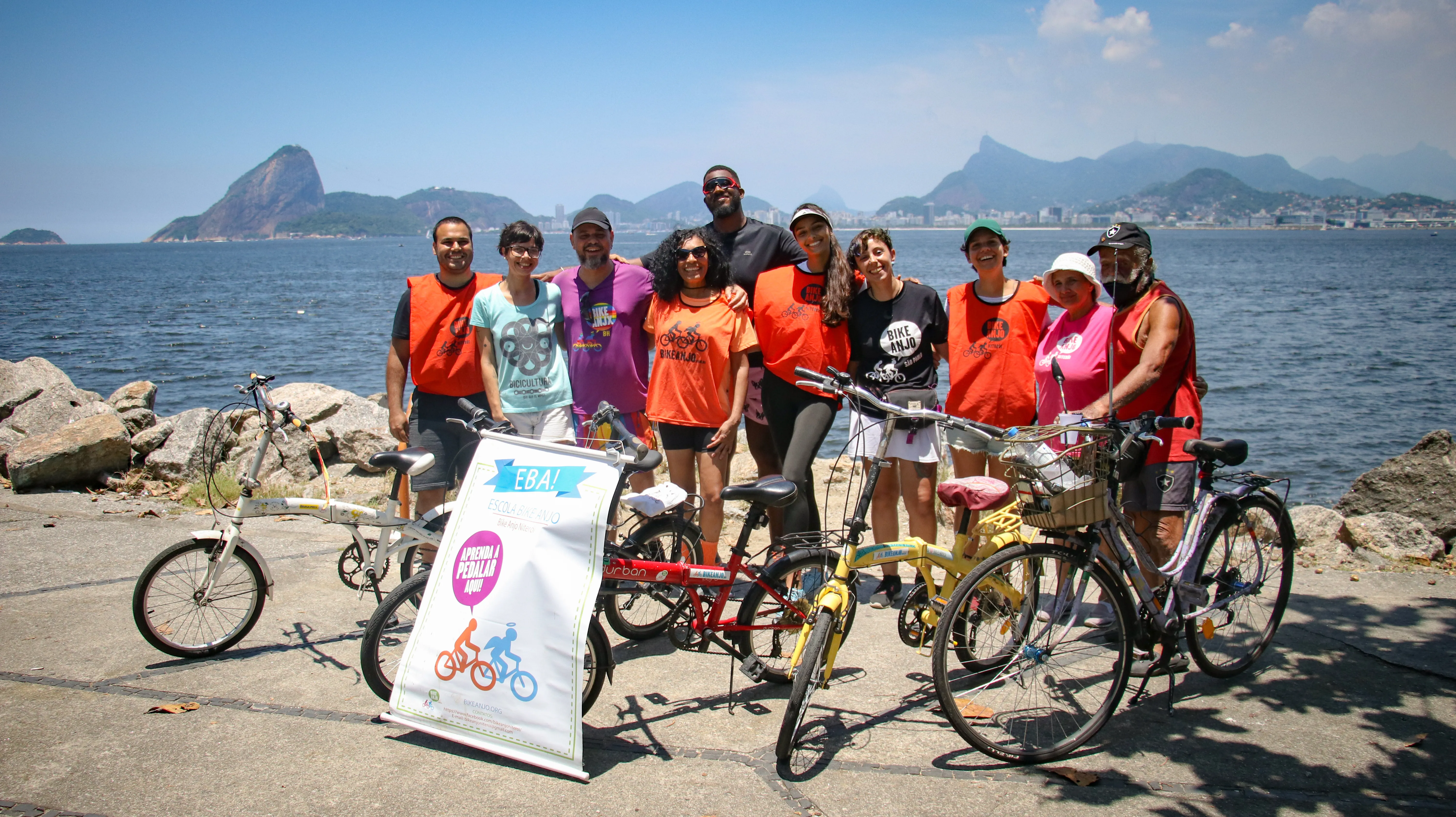 O projeto 'Bike Anjo Niterói' existe desde 2015