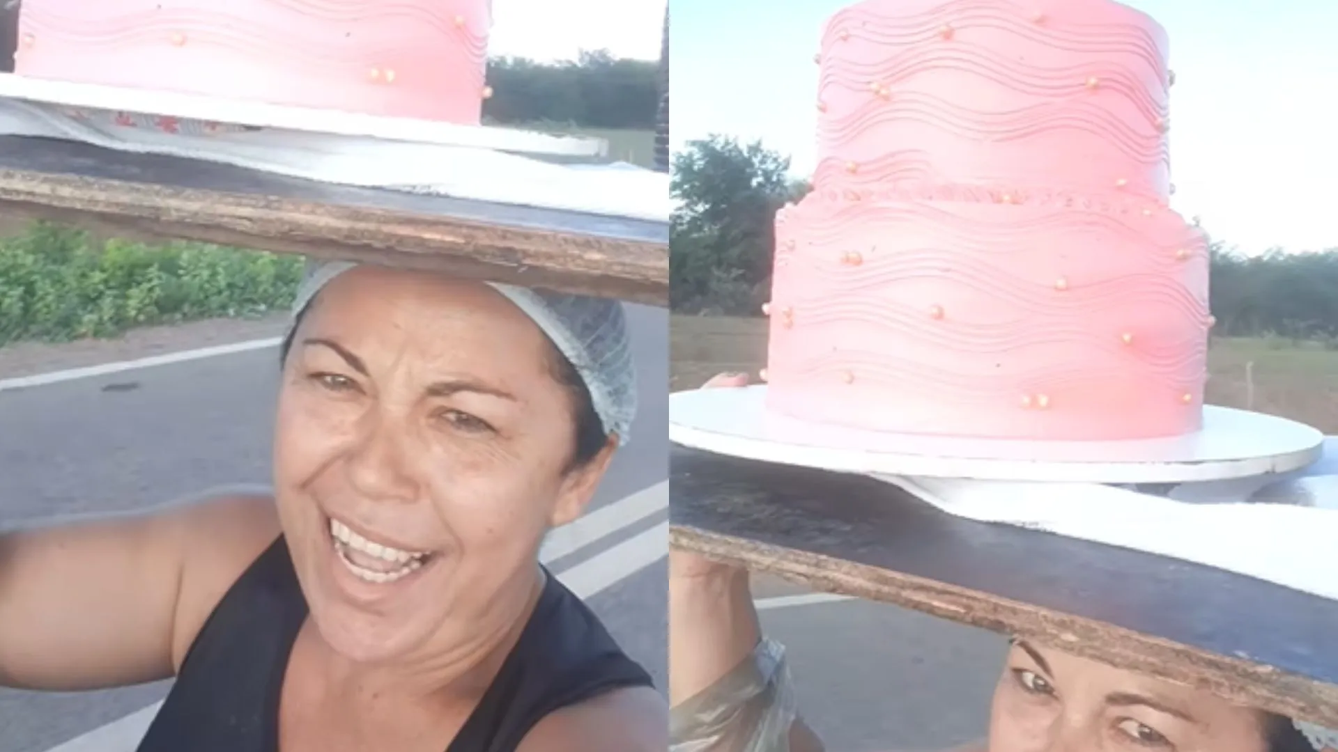 Bolo de hoje no tema motoqueiro🏍 - Maria Confeiteira