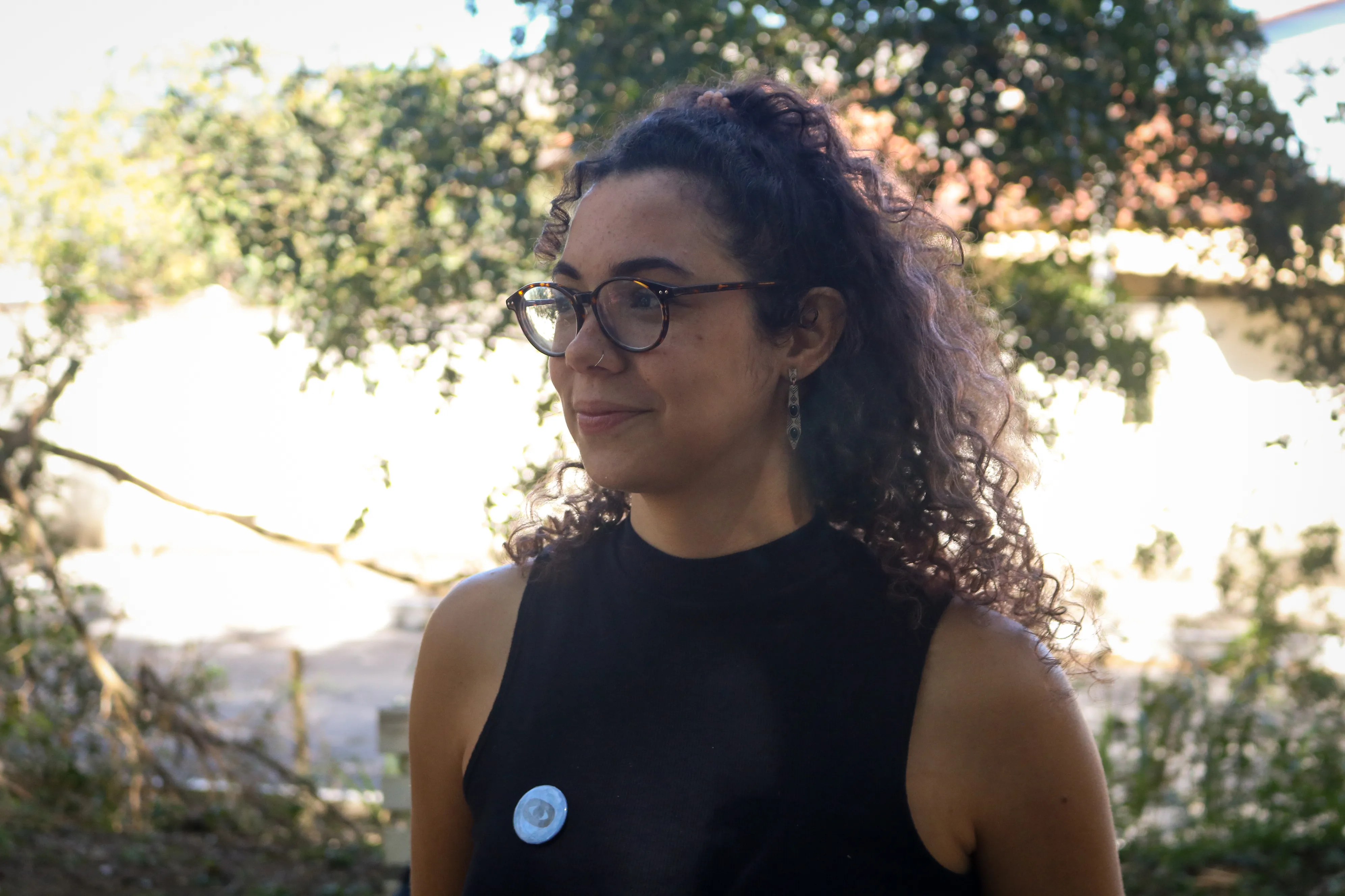 Fabrícia Sterce, jornalista de 25 anos e coordenadora do Visão Coop