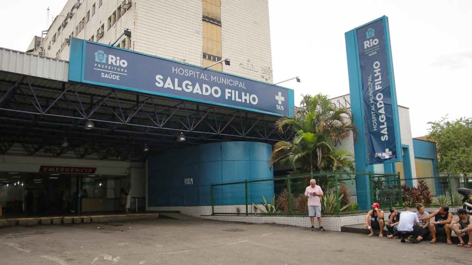O idoso segue internado no Hospital Municipal Salgado Filho