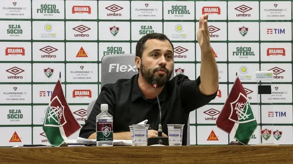 Mário Bittencourt, concedeu entrevista à FluTV após sorteio da Libertadores