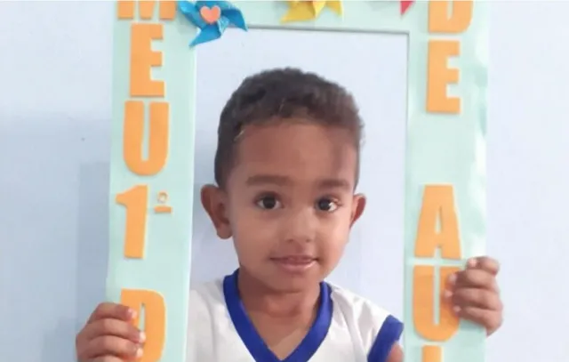 Reynan Gomes Alexandre da Silva tinha 3 anos