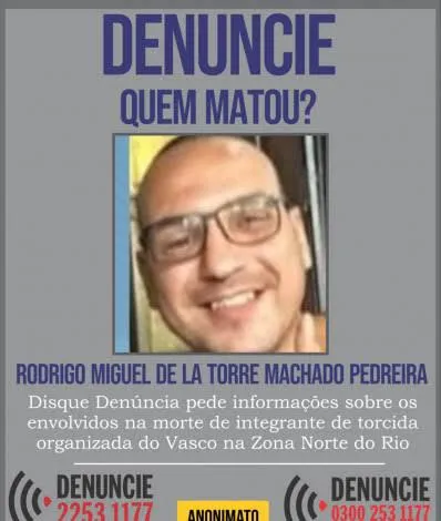 Disque-Denúncia lançou cartaz para pedir informações sobre o caso