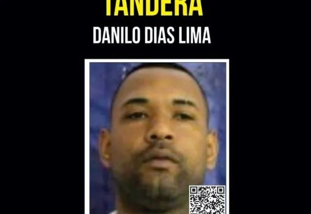 Miliciano Danilo Dias Lima, o Tandera, um dos mais procurados do Rio de Janeiro.