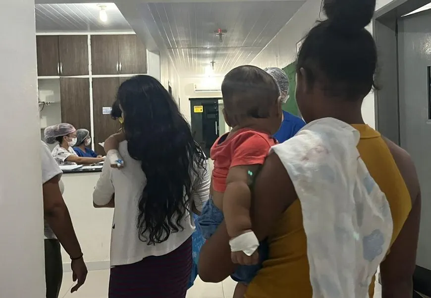Hospital da Criança e do Adolescente, em Macapá, tem superlotação