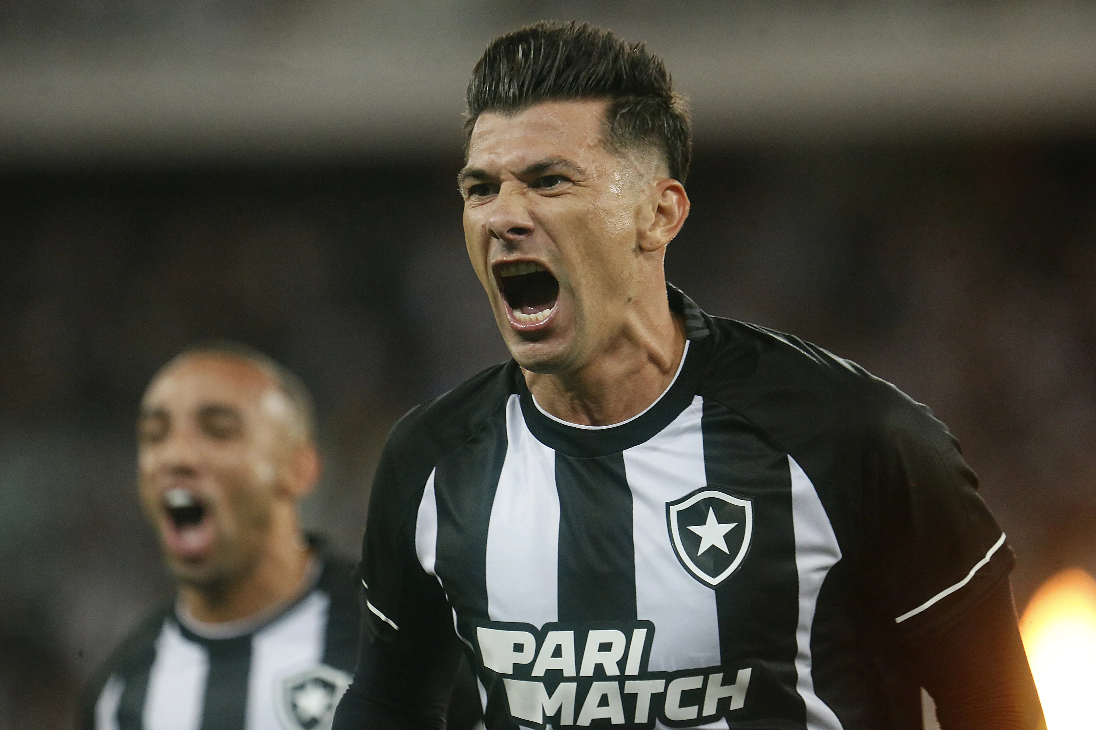 Cuesta marcou o gol que deu a vitória ao Botafogo