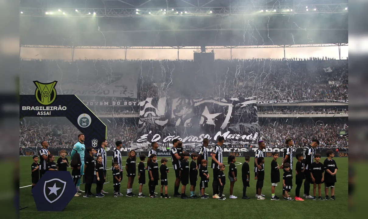 Torcida do Botafogo promete mais uma linda festa no Estádio Nilton Santos