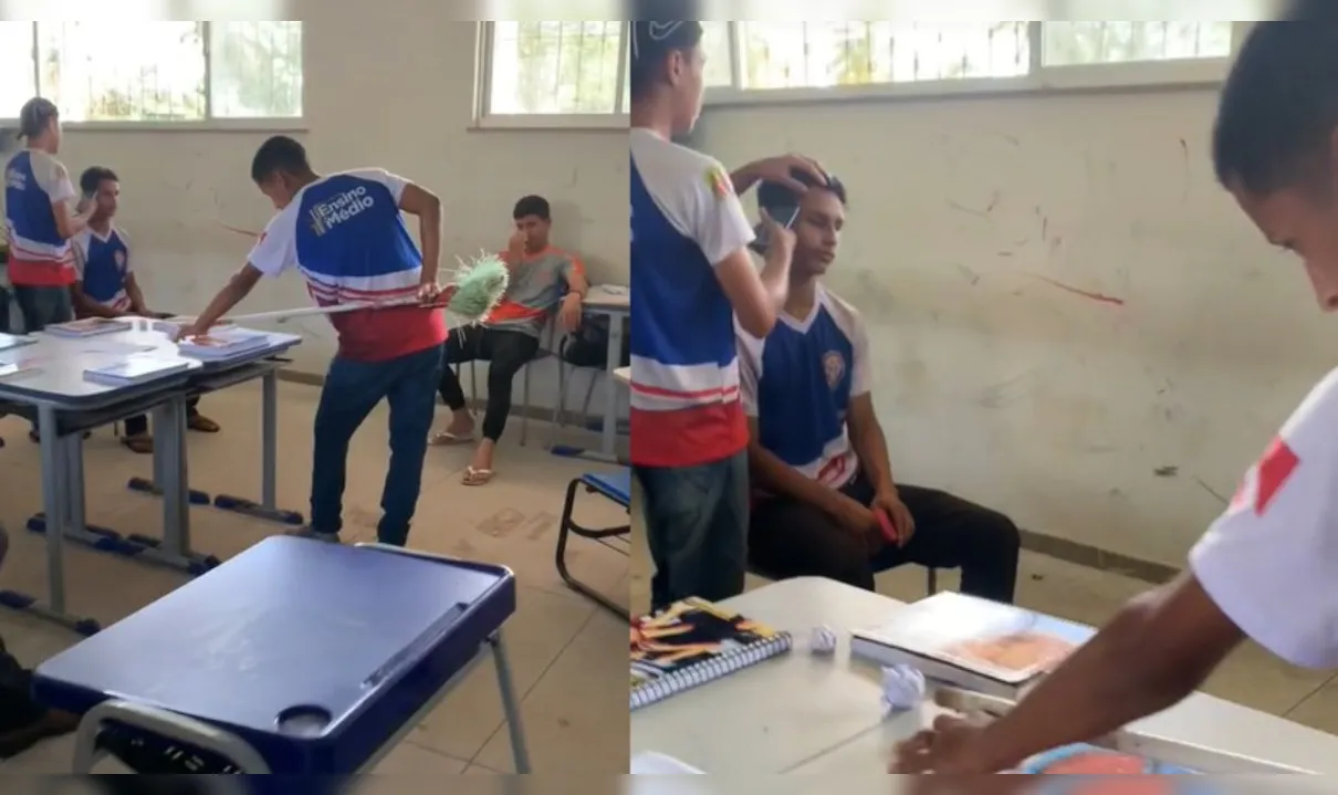 Vídeo: alunos recriam bar em sala de aula ao som de Reginaldo Rossi |  Enfoco - O seu site de notícias