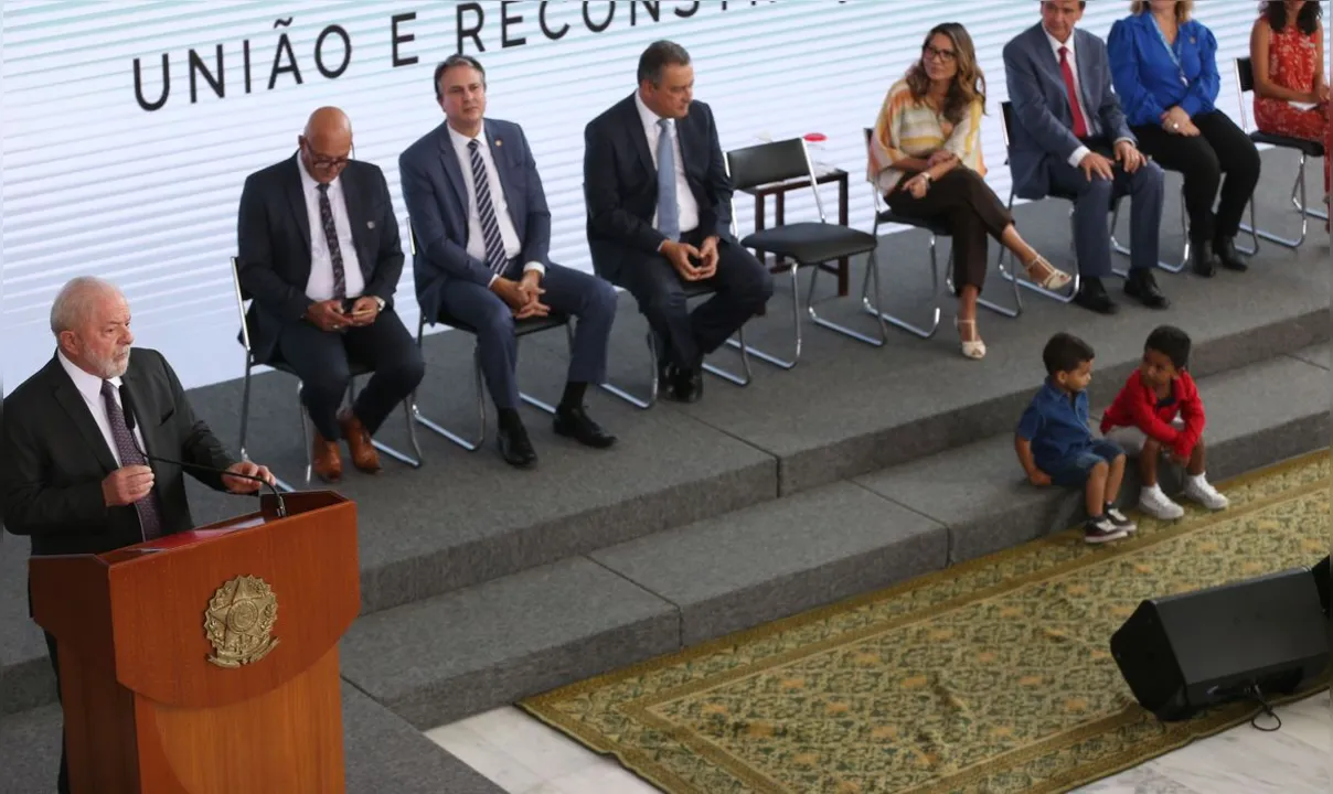 O presidente Lula comandou, nesta quinta, a cerimônia de lançamento do novo Bolsa Família