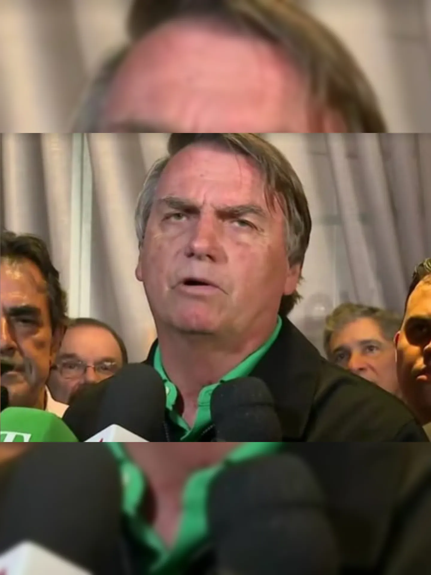 Bolsonaro usou muitas frases de efeito durante coletiva à imprensa