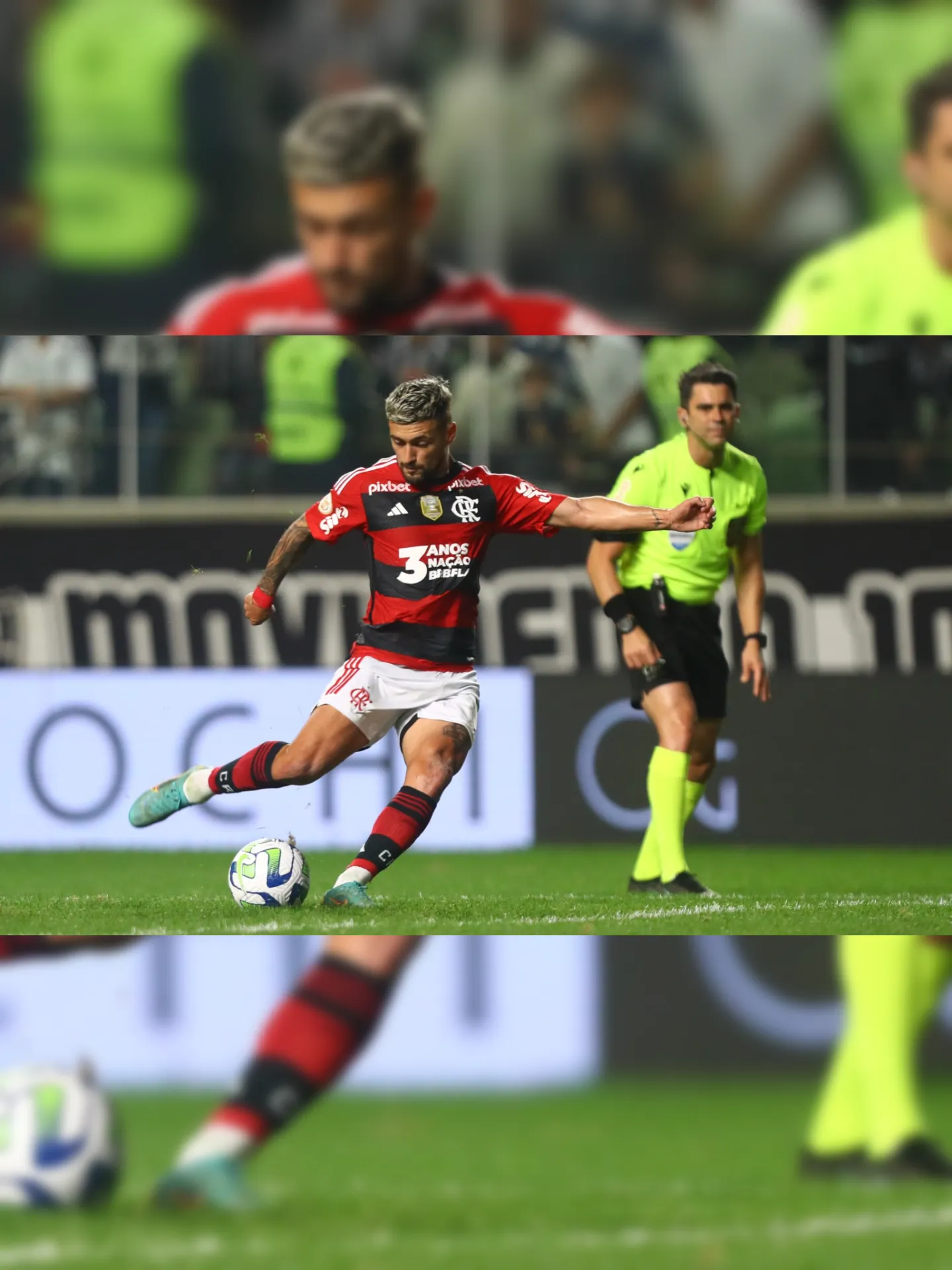 Flamengo foi mal no primeiro tempo, mas buscou a virada no segundo