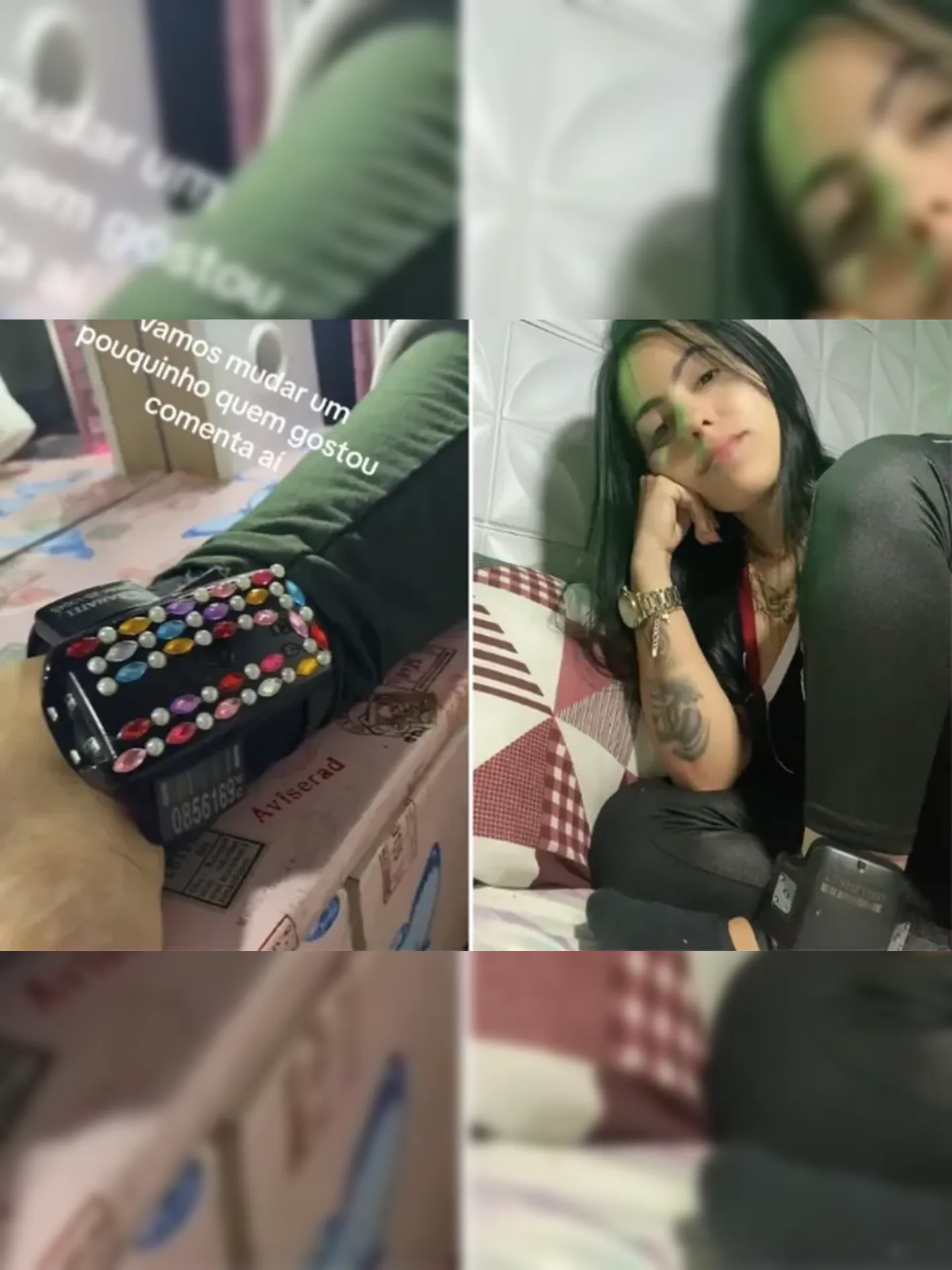 A ré Camila Fogaça de Almeida viralizou ao publicar um vídeo no Tiktok