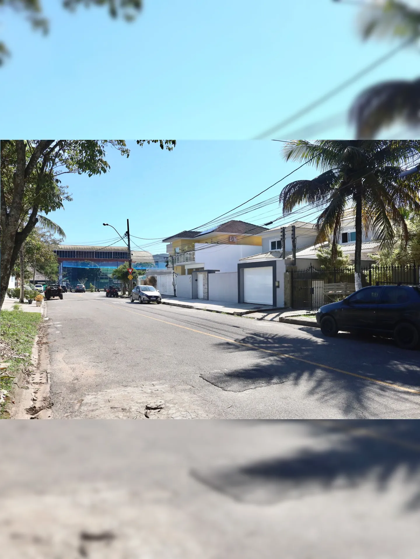 Rua em Niterói onde a operação aconteceu