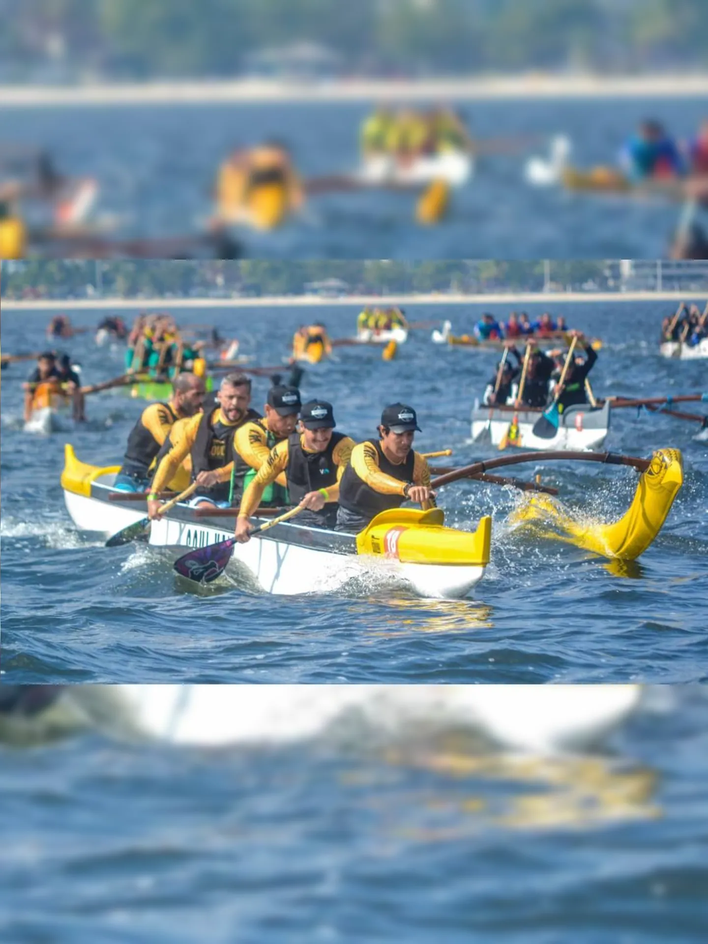 Niterói é sede de campeonatos de canoa havaiana