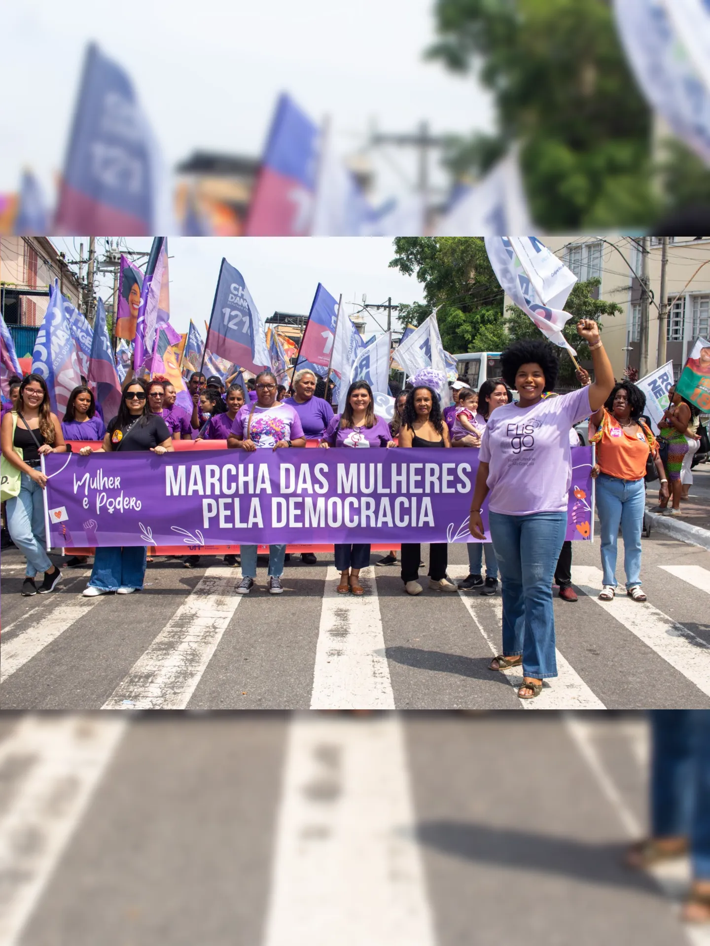 Marcha das Mulheres pela Dignidade Humana chama a atenção das autoridades nacionais e estaduais para a situação de calamidade pública em São Gonçalo