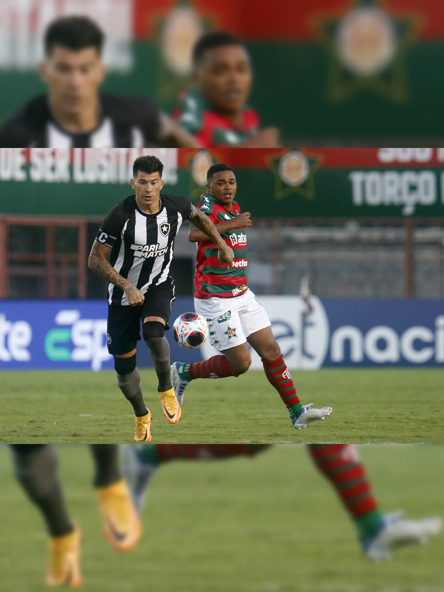 No jogo de ida, Botafogo e Portuguesa não saíram o zero