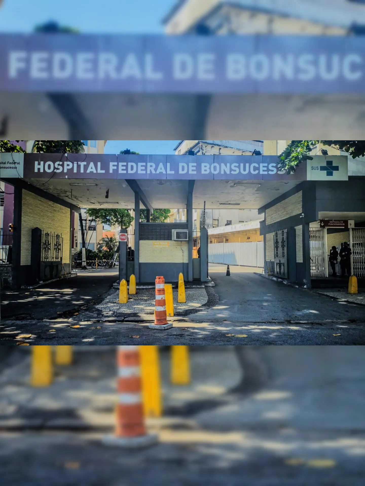 Foram vistoriados seis hospitais, dentre eles o de Bonsucesso