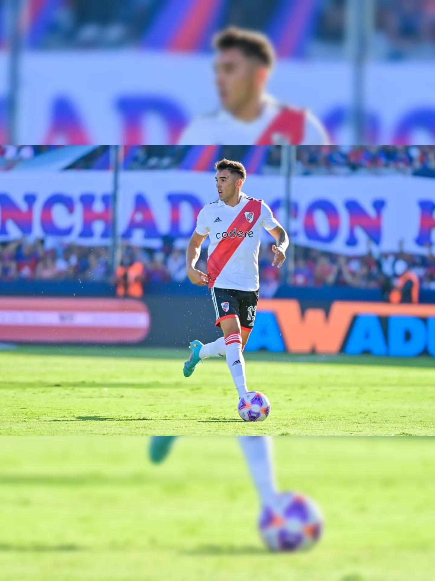 Enzo Díaz em atuação pelo River Plate