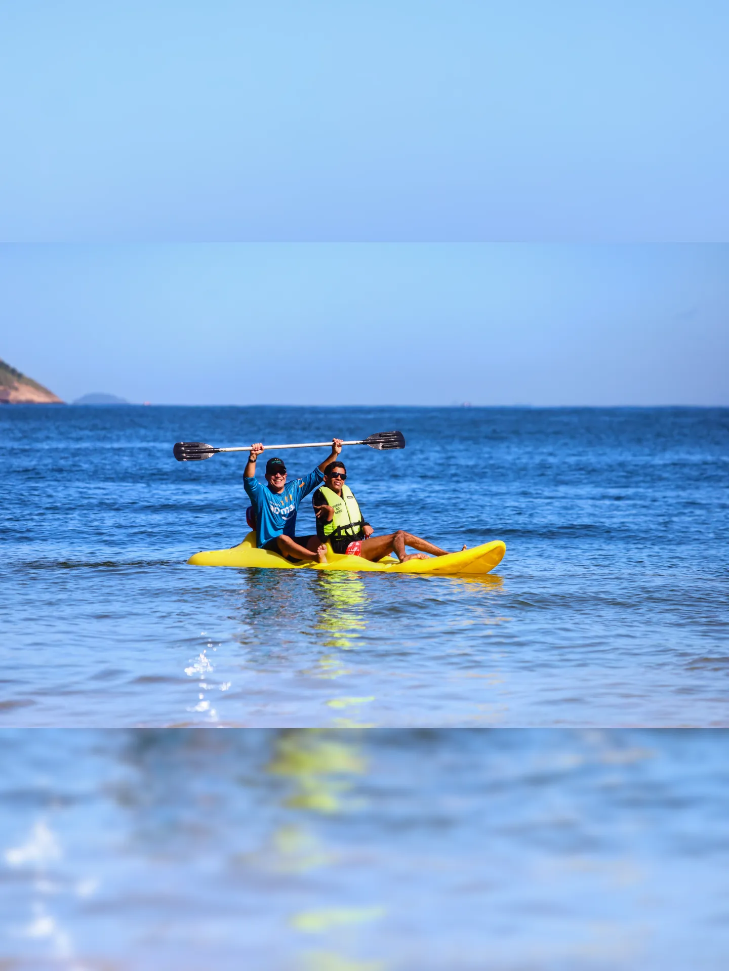 Projeto Ao Mar Niterói levou pessoas com deficiência a praticar esportes ao ar livre