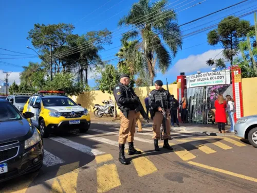 Ataque aconteceu em uma escola pública da região