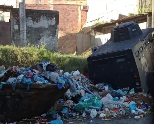 Na ocasião, não houve feridos