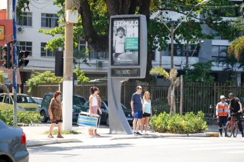 O termômetro chegou a marcar 32ºC pela manhã