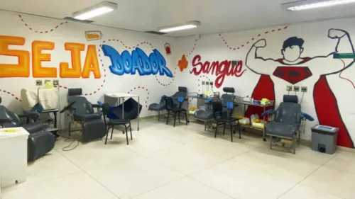 Hemonit, em Niterói, oferece sala e equipe para atender o doador