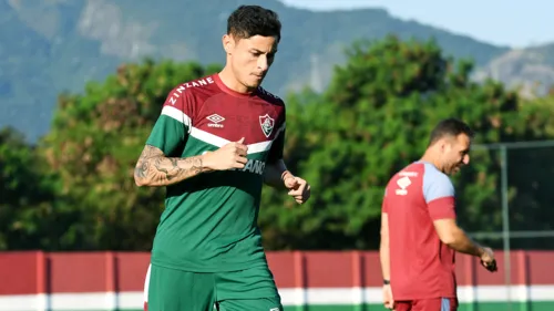 Diogo Barbosa deve fazer sua estreia com a camisa do Flu na próxima rodada do Brasileirão, contra o Internacional