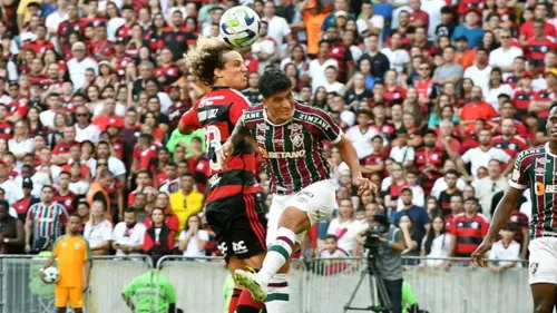 Imagem ilustrativa da imagem Flu e Fla ficam no 0 a 0 em dia de clássico no Maracanã