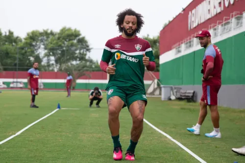 Marcelo vem tratanto uma lesão muscular na coxa esquerda