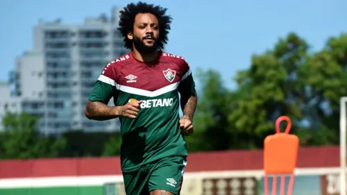 Marcelo treinou normalmente com o elenco