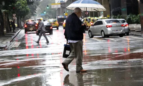 Entre a noite desta terça e a manhã desta quarta, há previsão de chuva