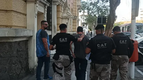 Acusado foi conduzido pela Guarda Municipal à delegacia