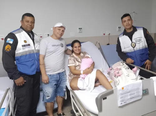 Segundo a direção do hospital, tanto recém-nascido quanto a mãe estão bem