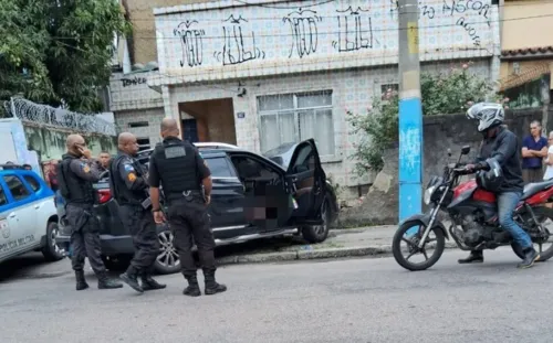 Local do crime foi isolado para a realização de perícia