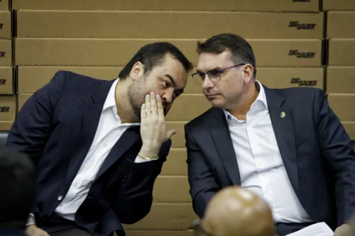 Fuzis foram obtidos a partir de uma emenda do senador Flávio Bolsonaro, filho do ex-presidente Jair Bolsonaro