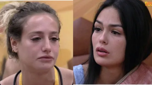 Bruna e Larissa trocaram farpas