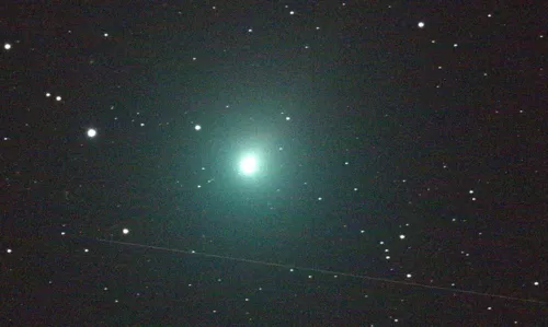 Cometa tem uma característica cor verde