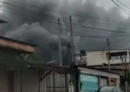 Ainda não se sabe a causa do incêndio