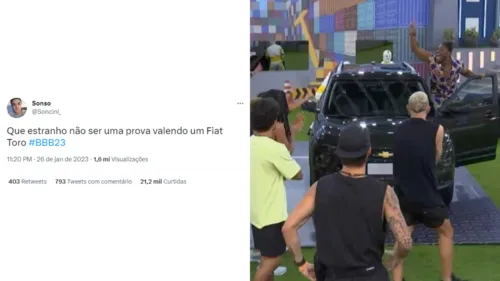 Internauta ganha carro após comentário na rede social