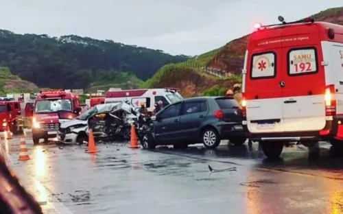 Acidente aconteceu em uma das vias mais perigosas do Rio