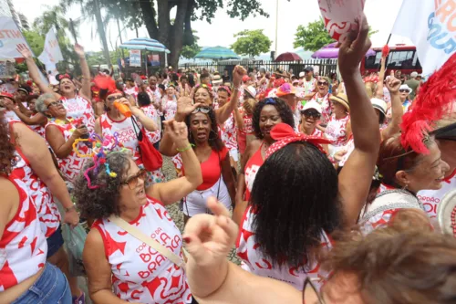 O bloco foi organizado para o público da maior idade