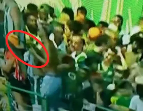 Segundo a diretoria da agremiação, objeto trata-se de uma réplica usada nos desfiles