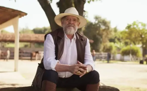 José de Abreu interpreta o personagem 'Coronel Tertúlio' na novela 'Mar do Sertão'