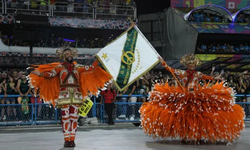 O desfile é encerrado com a grande campeã do carnaval de 2023