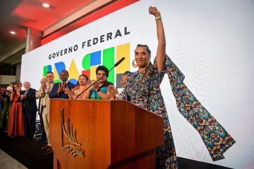 A ministra começou a se envolver na política depois da morte da irmã, Marielle Franco