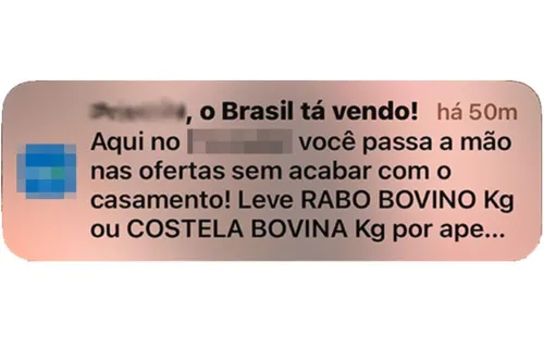 O supermercado enviou a notificação nesta quinta-feira (16)