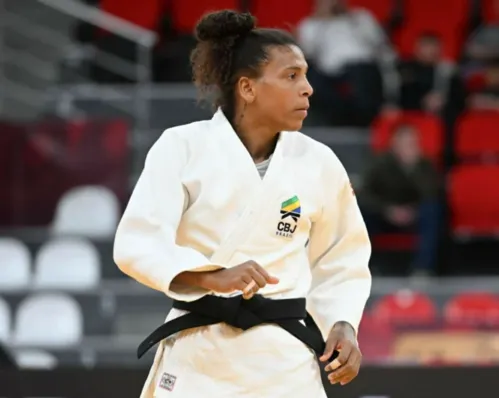 Brasileira venceu na categoria de até 57kg