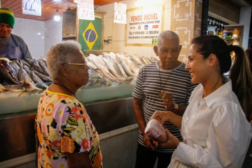 Isabelle deu dicas para os consumidores de como fazer a melhor escolha de peixe